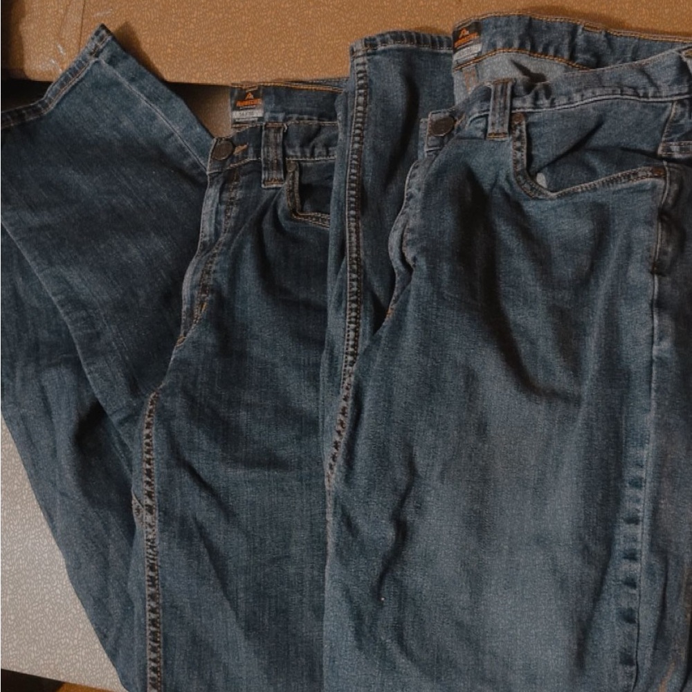 Men's Bootcut Jeans in Classic Blue